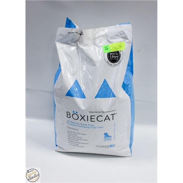 28LBS BOXIECAT PREMIUM CLUMPING CLAY LITTER