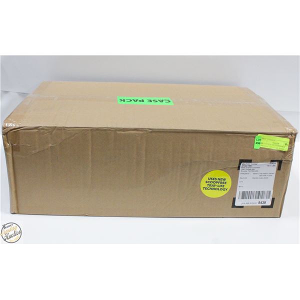 BRAND NEW 3PK DISPOSABLE CRYSTAL CAT LITTER TRAYS