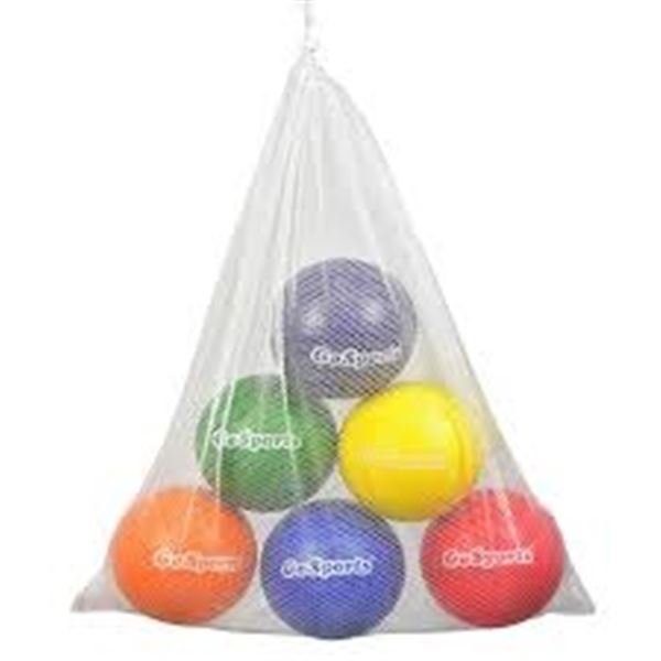 NEW 6PK 6" DODGEBALL GO SPORTS