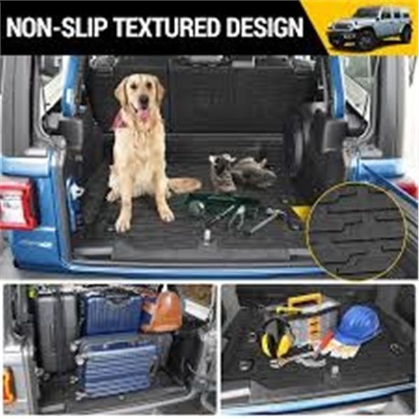 NEW JTYZSM CARGO MATS & TRUNK NET 2021-2024 JEEP-