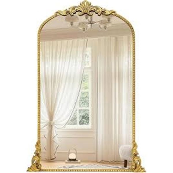 BRAND NEW GROWSUN ARCHED MIRROR 24 X 42 ANTIQUED