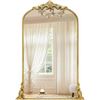 Image 1 : BRAND NEW GROWSUN ARCHED MIRROR 24 X 42 ANTIQUED