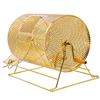Image 1 : NEW W BOX CROSSEWIN 11 X 8" BRASS RAFFLE SPIN DRUM