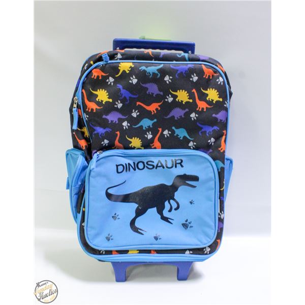 NEW DINOSAUR LUGGAGE CARRIER WITH 2 BACK WHEELS