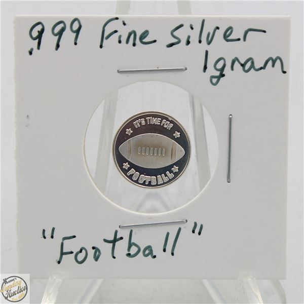 #3732- CANADIAN .999 FINE SILVER 1 GRAM