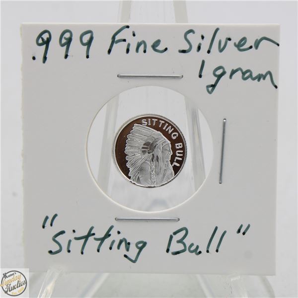 #3733- CANADIAN .999 FINE SILVER 1 GRAM