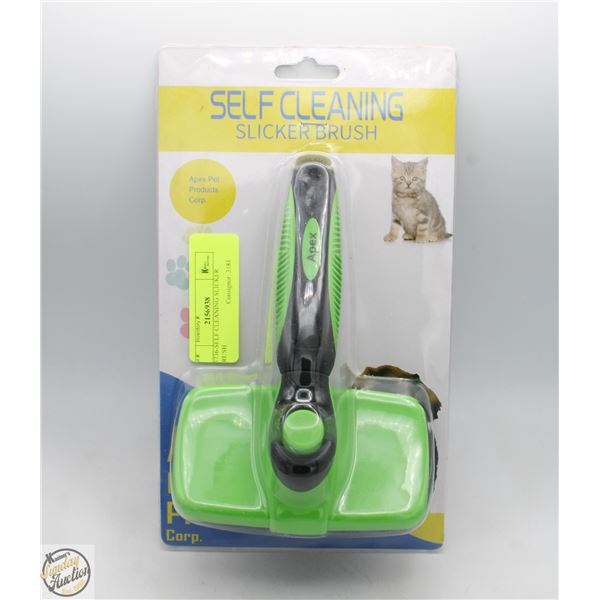 #3736-SELF CLEANING SLICKER BRUSH