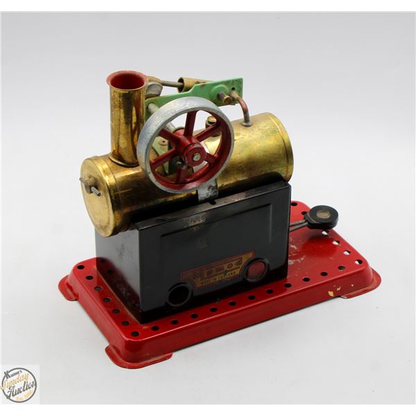 VINTAGE WORKING MODEL STEAM ENGINE MAMOD MADE IN