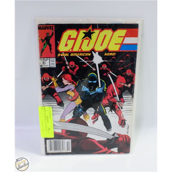 MARVEL G.I JOE REAL AMERICAN HERO