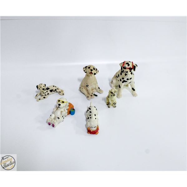 VINTAGE LOT OF DALMATION DOG'S