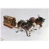 Image 1 : VINTAGE GIFTWARE 2 HORSES