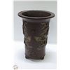 Image 1 : HALLMARKED DRAGON POTTERY VASE.