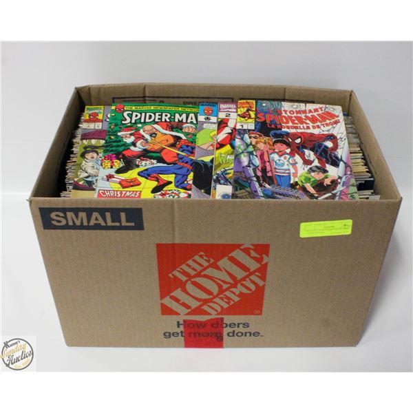 BOX OF COMICS MARVEL DC MISC COMIC BOOKS