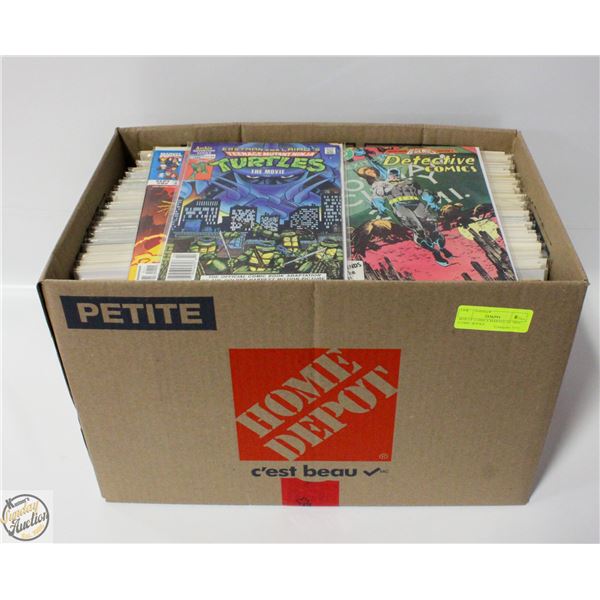 BOX OF COMICS MARVEL DC MISC COMIC BOOKS