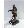 Image 1 : SIGNED AUSTIN HORSE AND COWBOY SCULPTURE