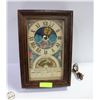 Image 1 : VINTAGE WORKING BURPEE CLOCK “TIME TO