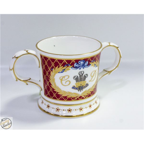 COALPORT THE ROYAL WEDDING LOVING CUP