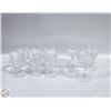 Image 1 : FLAT OF CRYSTAL STEMWARE
