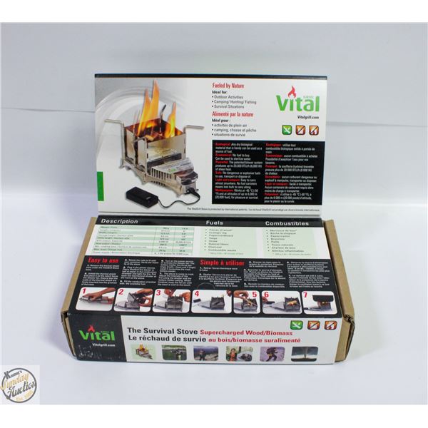 SURVIVAL STOVE 20000BTU WOODBURNING {MINI}