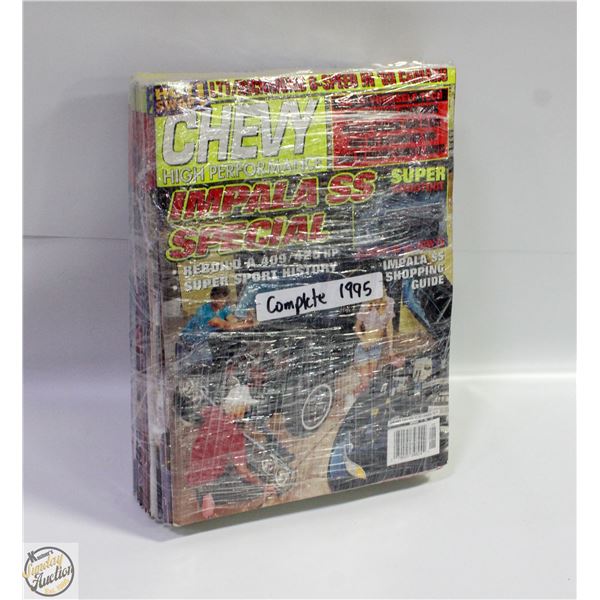 12 ISSUES OF 1995 CHEVY HIGH-PERFORMANCE