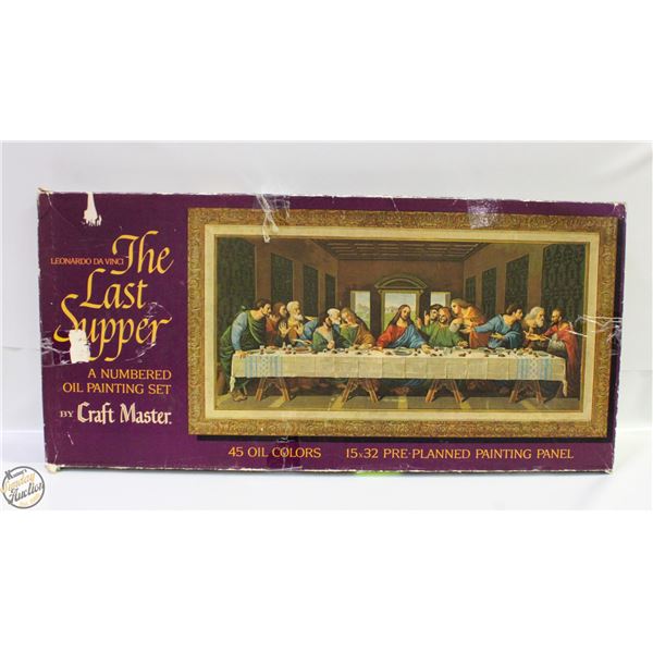 CRAFTMASTER 1963 THE LAST SUPPER PAINT SET