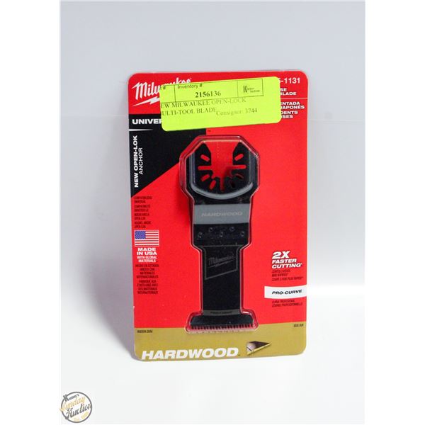 NEW MILWAUKEE OPEN-LOCK MULTI-TOOL BLADE