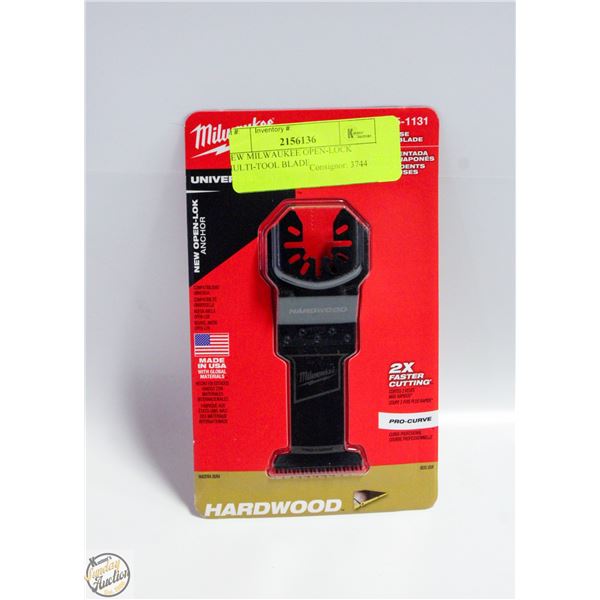NEW MILWAUKEE OPEN-LOCK MULTI-TOOL BLADE