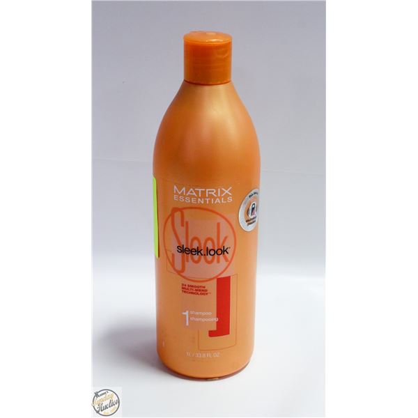 MATRIX ESSENTIALS SLEEK-LOOK SHAMPOO 1 LITRE