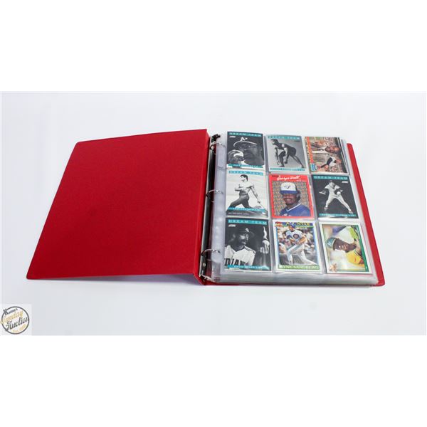 ALL ASSORTED BASEBALL CARDS APPROX (220)