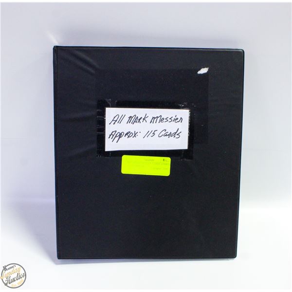 ALL MARK MESSIER CARDS APPROX 115 IN BINDER