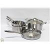 Image 1 : 7-PIECE LAGASTINA PAN & POT SET