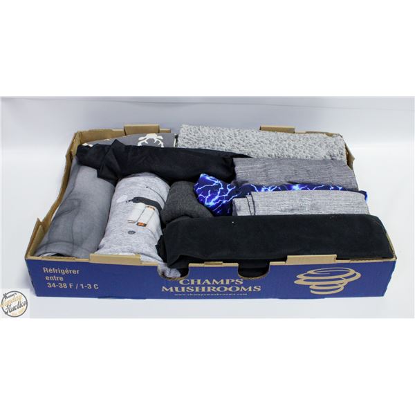 FLAT WITH NUMEROUS YARDS OF FABRIC