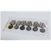 Image 1 : 6 SOVIET SERVICE MEDALS WITH RIBBONS