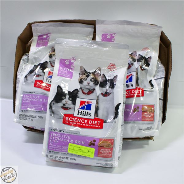 15.5LBS (6+6+3.5LBS )LB HILL'S SCIENCE DIET