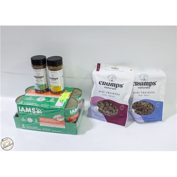 6 CANS IAMS ADULT DOG FOOD CHICKEN BB 12/26 +