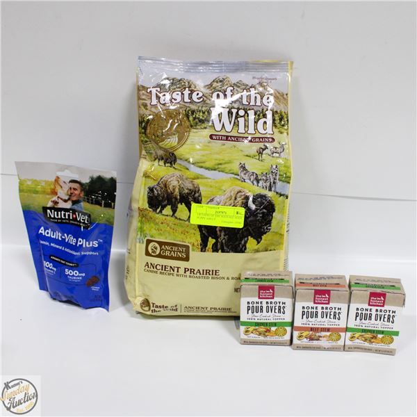 5LB TASTE OF THE WILD ALL AGES PUPPY ADULT