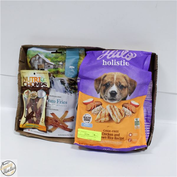 3.5LB HALO HOLISTIC PUPPY DOG FOOD CHICKEN