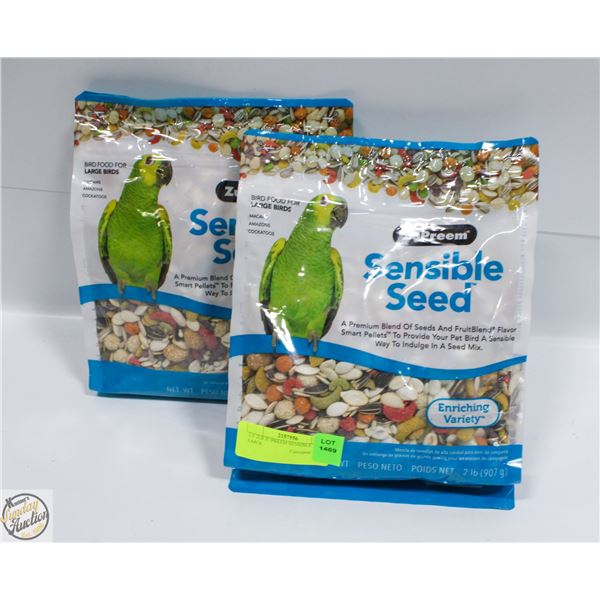2 X 2LB ZUPREEM SENSIBLE SEED LARGE