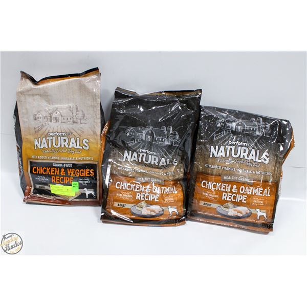 12LB (3X4LB) PER FORM NATURALS ADULT DOG
