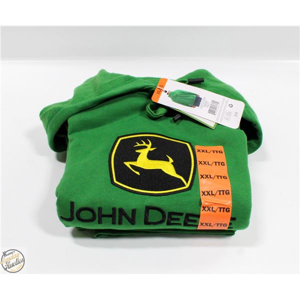 NEW JOHN DEERE HOODIE SIZE 2XL
