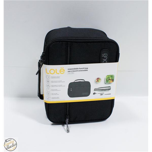 NEW LOLE EXPANDABLE LUNCH BAG