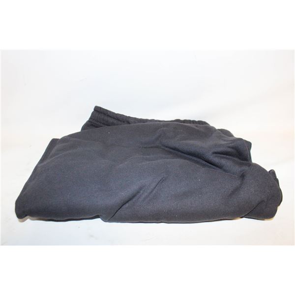 MENS RICH BLACK SWEAT PANTS 3XL