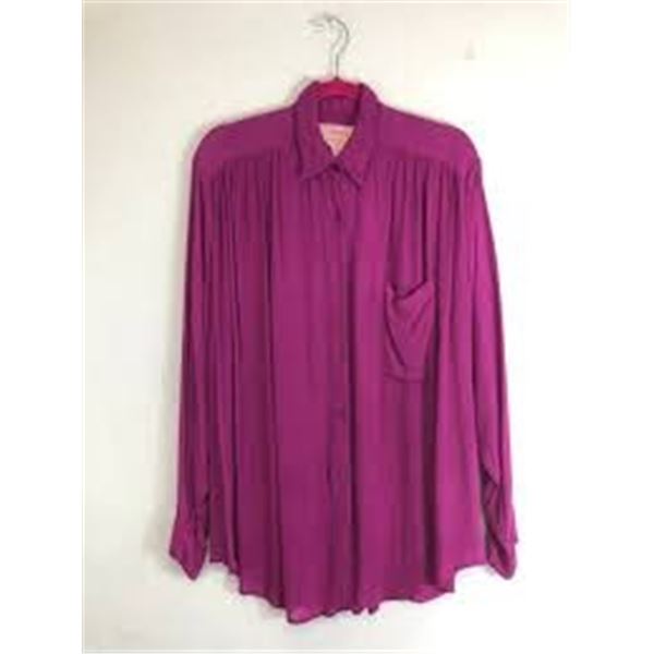 NEW FRENCH CONNECTION PURPLE BLOUSE XL
