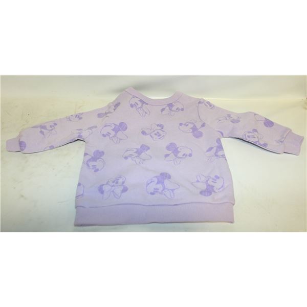 NEW DISNEY BABY 18M PURPLE SHIRT