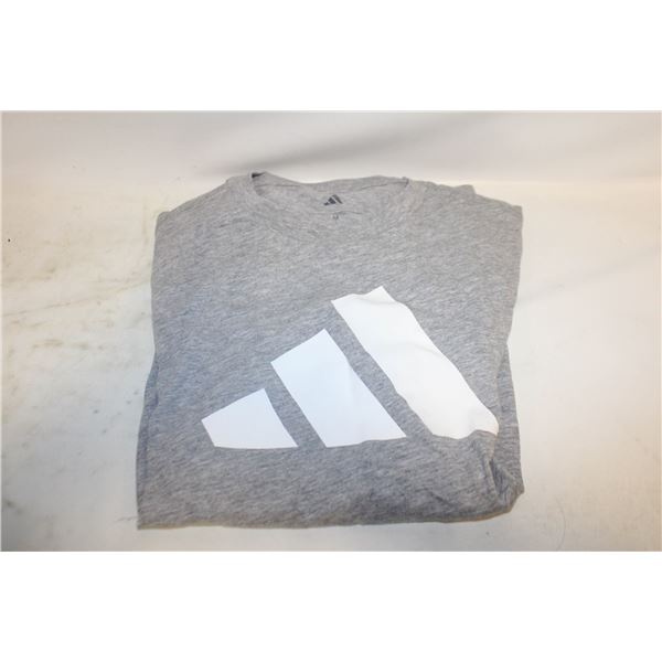 NEW ADIDAS MEDIUM GREY T-SHIRT