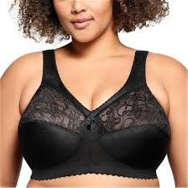 NEW GLAMORISE SIZE 36DD BLACK BRA