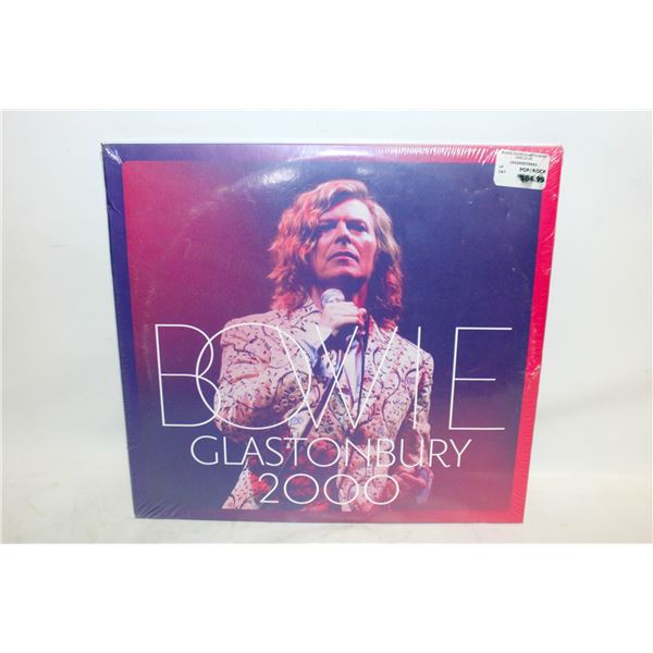 DAVID BOWIE GLASTONBURY 2000 IN ORIGINAL WRAP