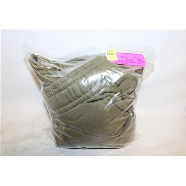 NEW CHAMPION CARGO PANTS GREEN MEDIUM