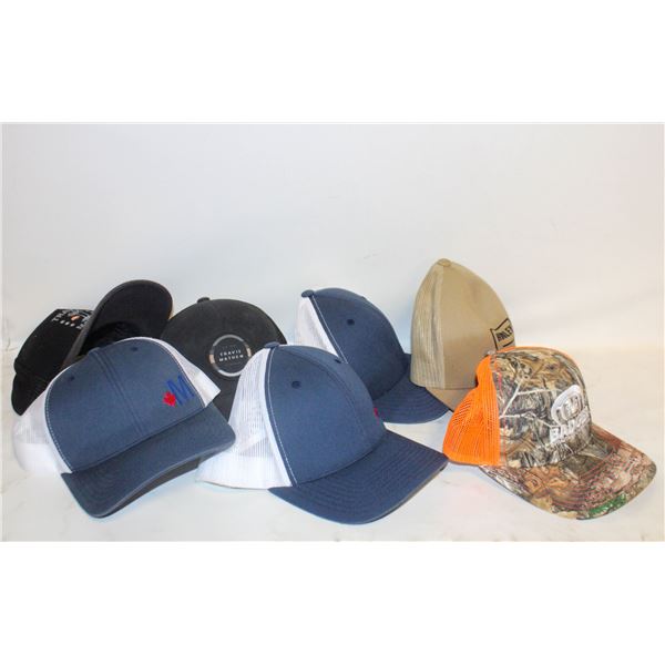 7 SNAP BACK BALL CAPS