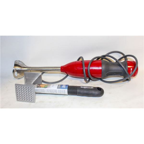 KITCHEN AID HAND BLENDER & TENDERIZER